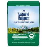 Natural Balance® LID Lamb & Brown Rice Dog Food